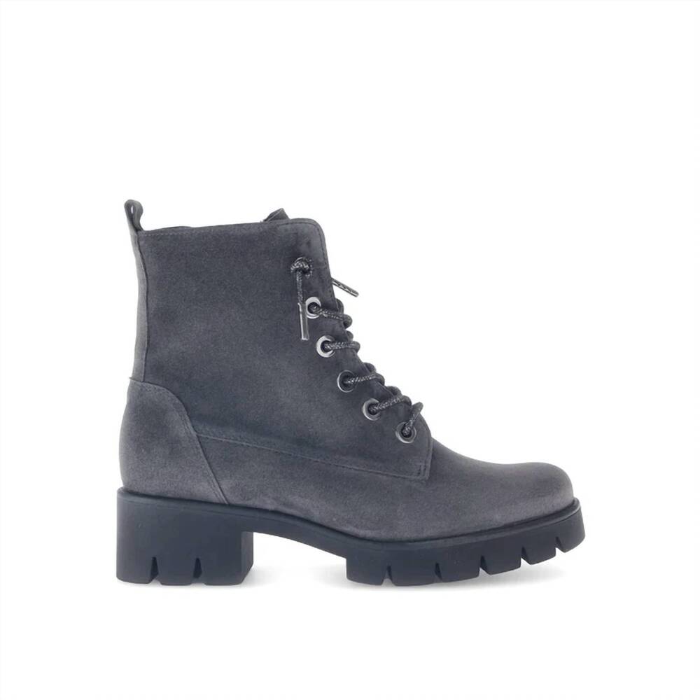NEW GABOR women’s baccara ankle boot in grey